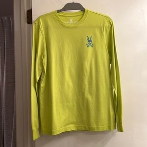 Lying green, never worn, but the tags are off.